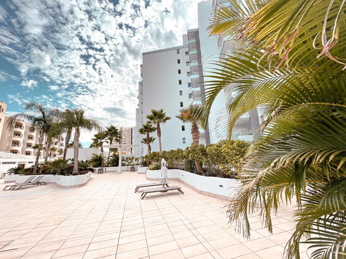 דירות אדחה Ocean Garden, Ac, Sun Terrace, Heated Pool, Parking, Pp901 מראה חיצוני תמונה